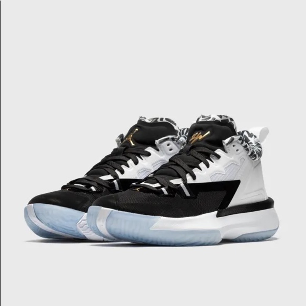 Nike Air Jordan Zion Williamson 1 Black/White Oreo All NEW - Picture 2 of 12